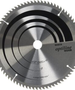 Hoja de Sierra Circular Bosch Optiline 12" 100 Dientes para Madera